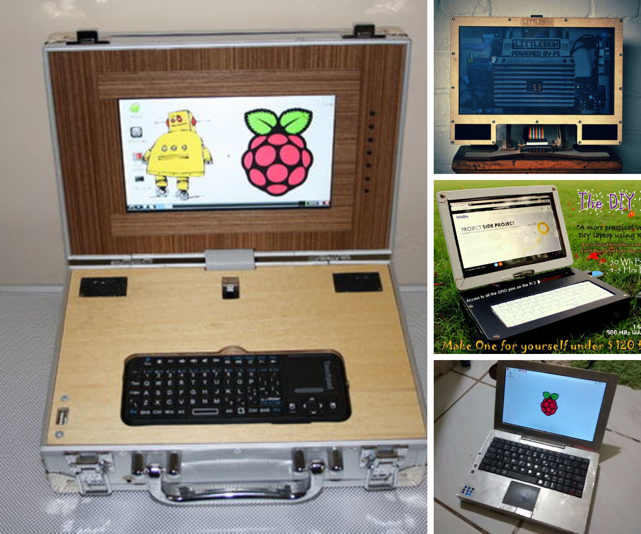 8 Impressive Raspberry Pi Laptops