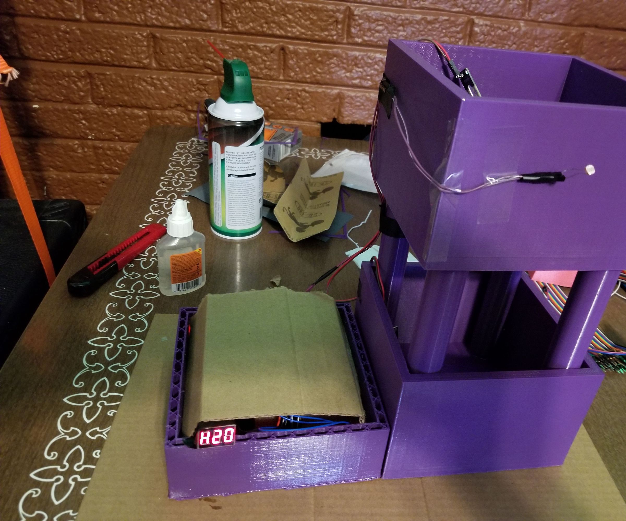 3D Printed Smart Vertical Garden