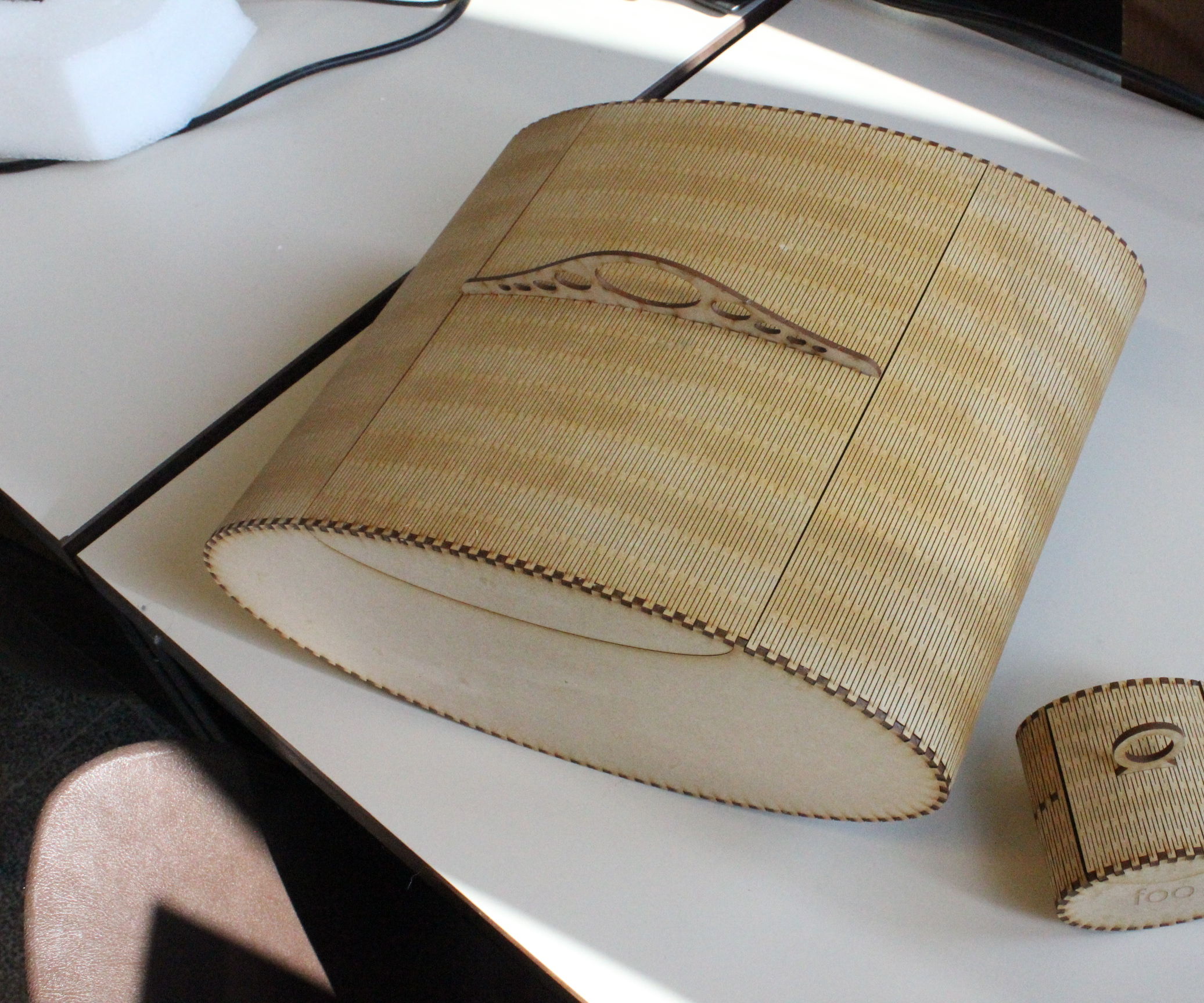 Generating Elliptical Boxes Using a Laser Cutter and Inkscape