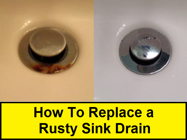 How to Replace a Rusty Sink Drain