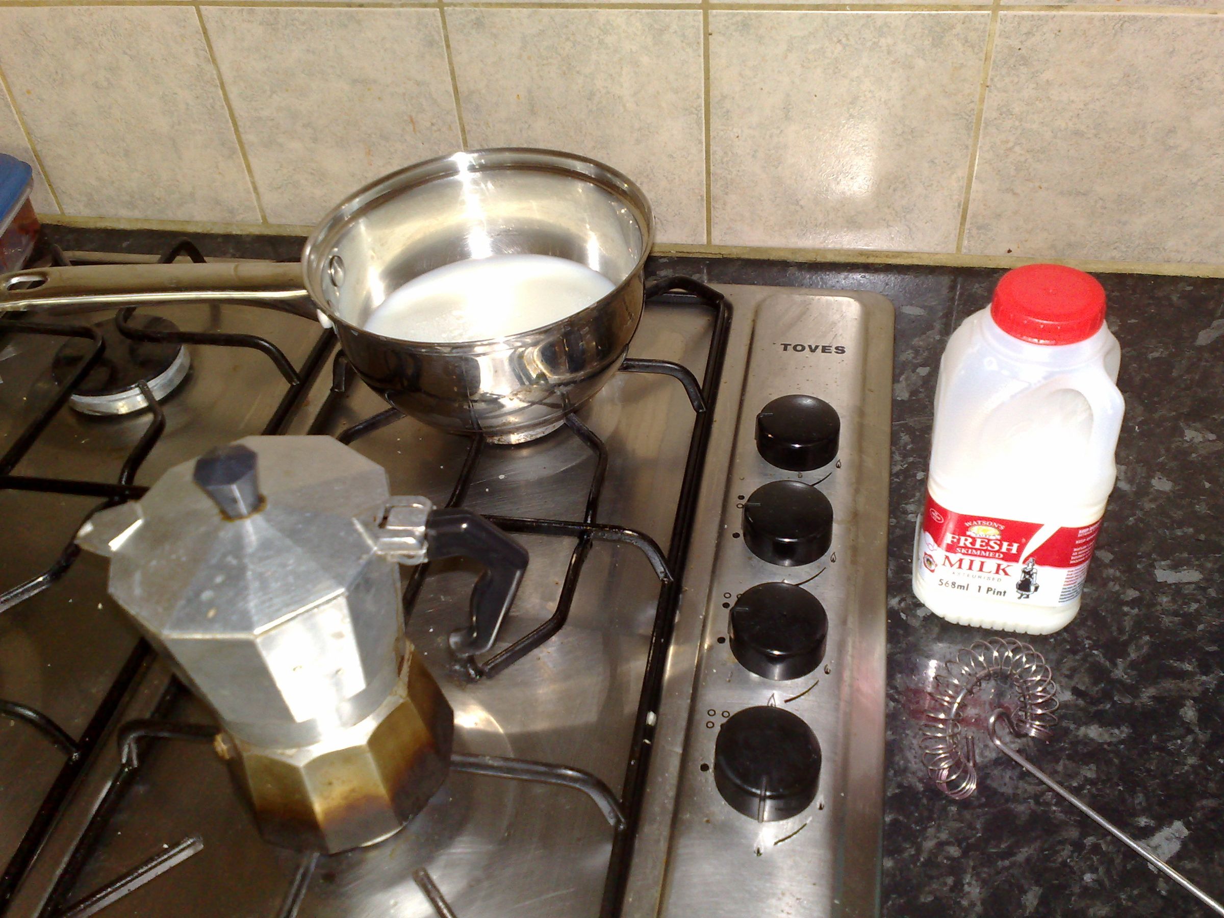 Easy, Impressive Looking, Layered Caffe Latte 7 Steps Instructables