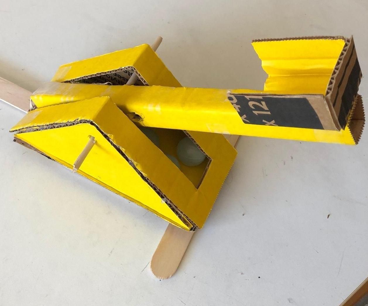 Cardboard Catapult 