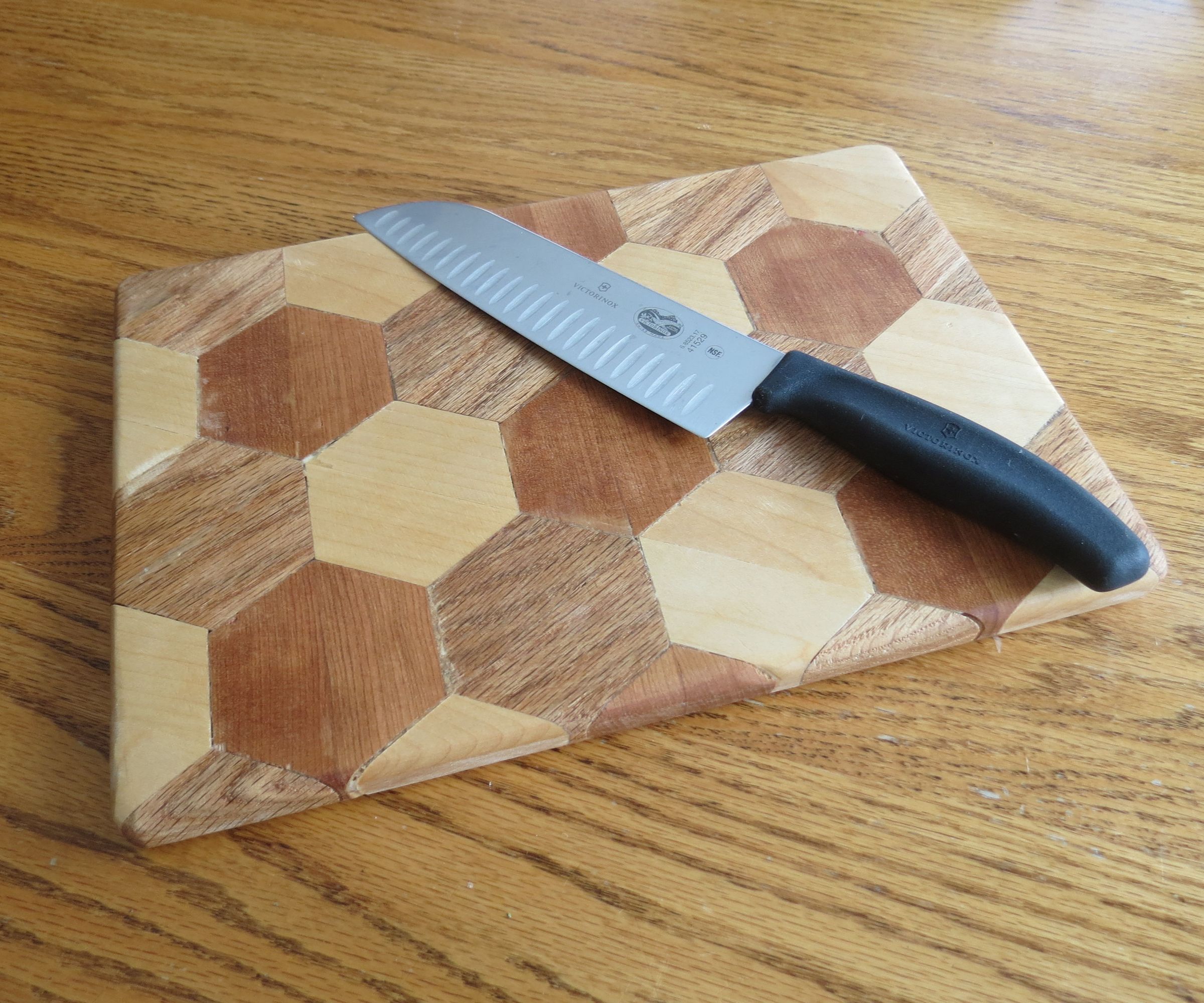 Cutting Board Made From Domestic Woods
