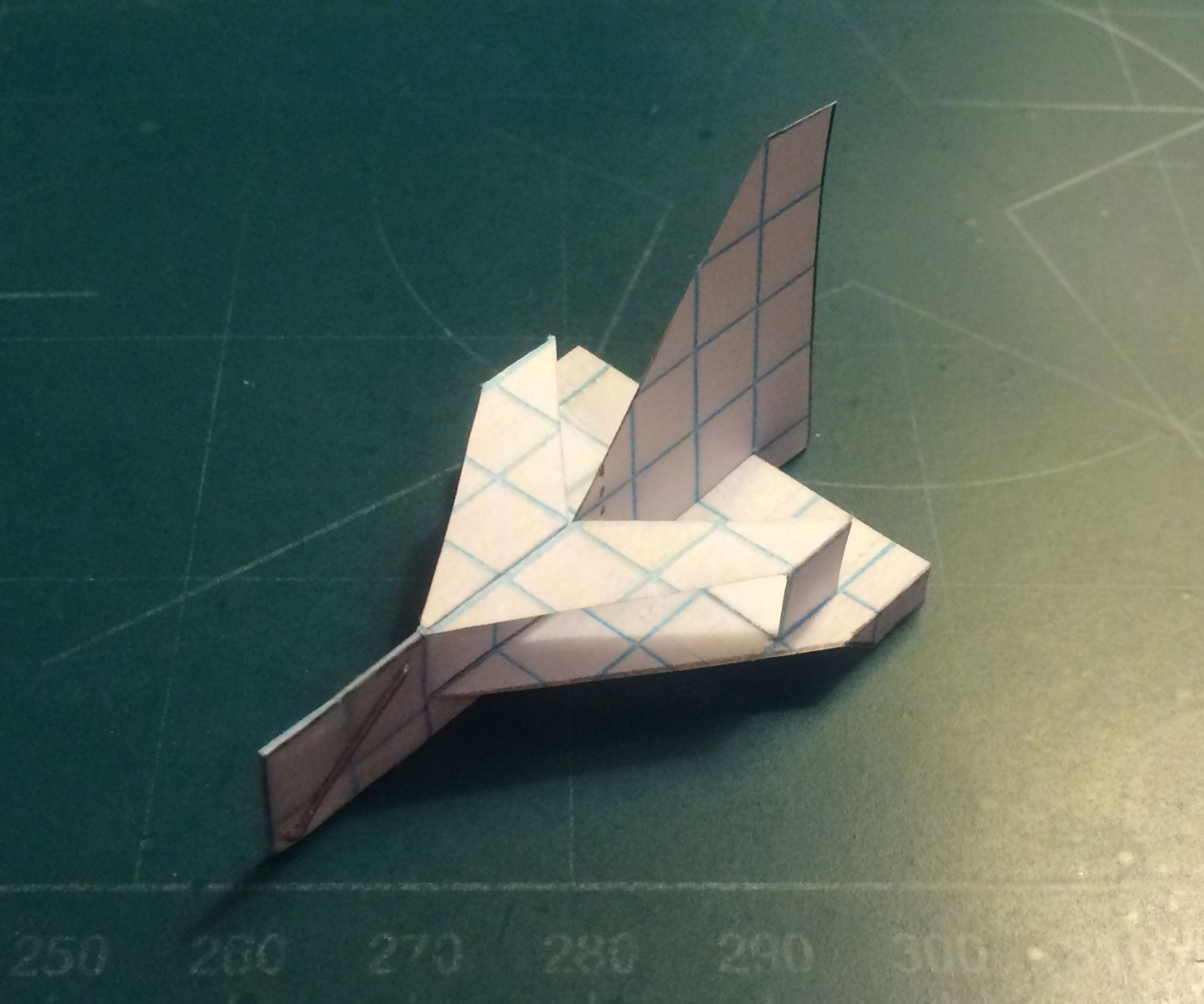 How to Make the StratoFang Paper Airplane