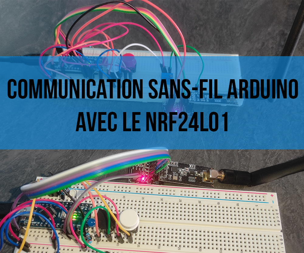 Faire De La Communication Sans-fil Arduino Avec Le NRF24L01