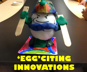 'EGG'CITING INNOVATIONS AT EXPLORA / Inovaciones ‘egg’citantes