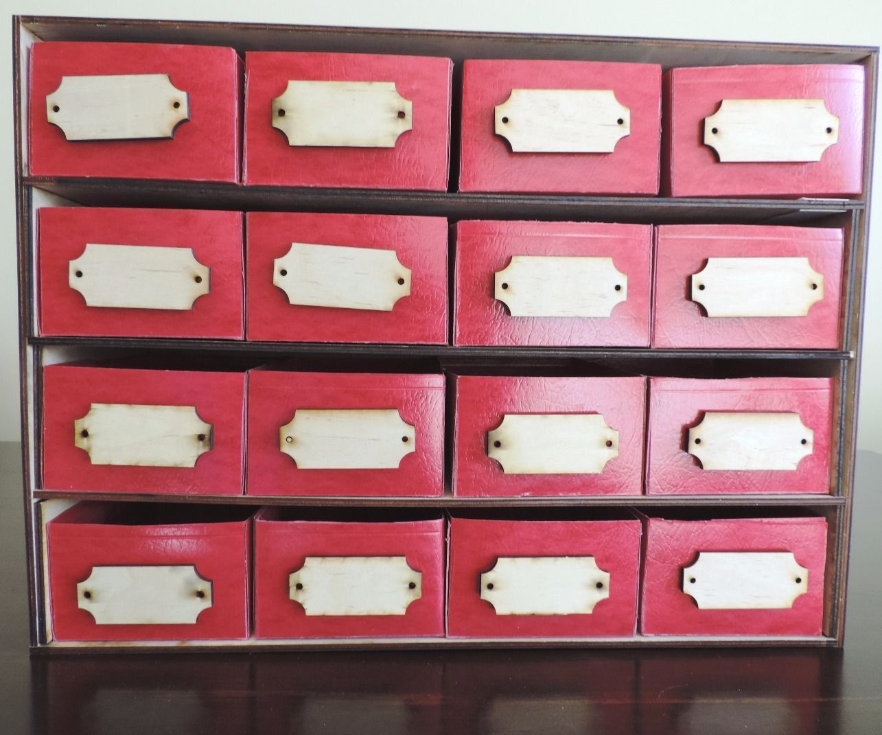 Laser Cut Storage for Small Parts and Recycle