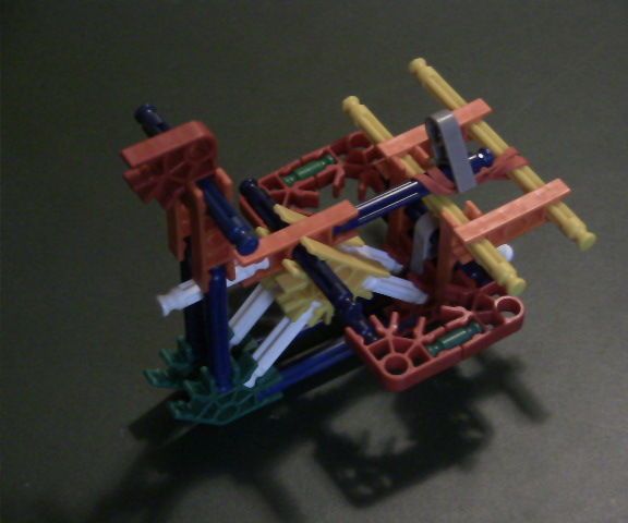 K'NEX Paper Football Launcher!
