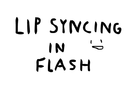 Lip Syncing in Flash
