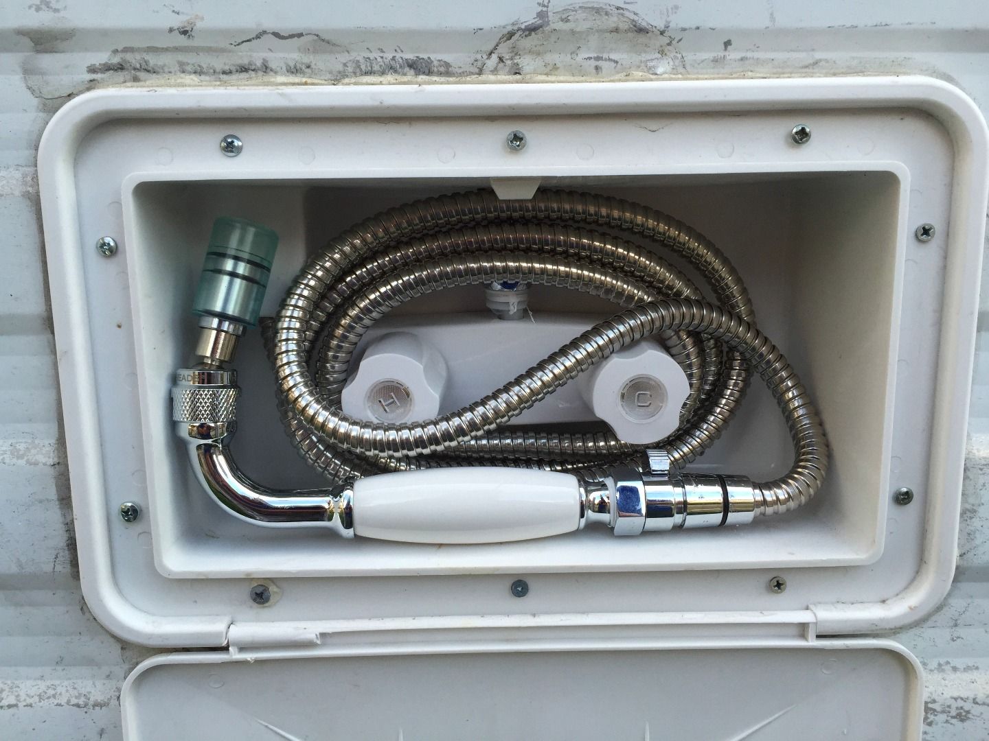 Easy Hanging Outdoor Shower Stall 5 Steps (with Pictures) Instructables