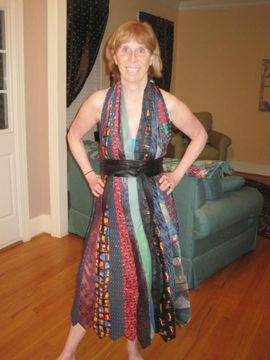 How to Make a Halter Dress Out of Neck Ties : 6 Steps - Instructables