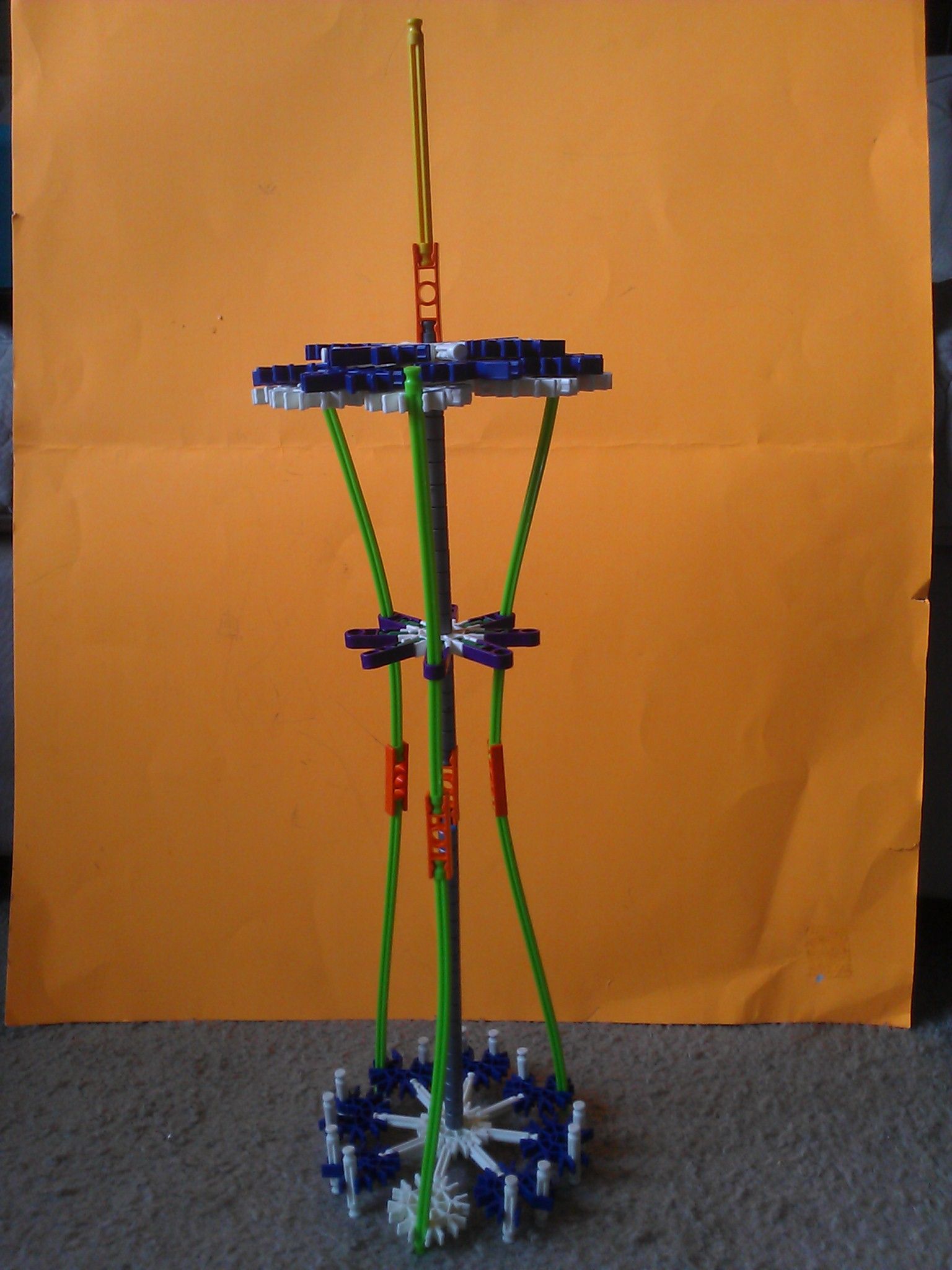 K'NEX-NOT Lego- Seattle Space Needle