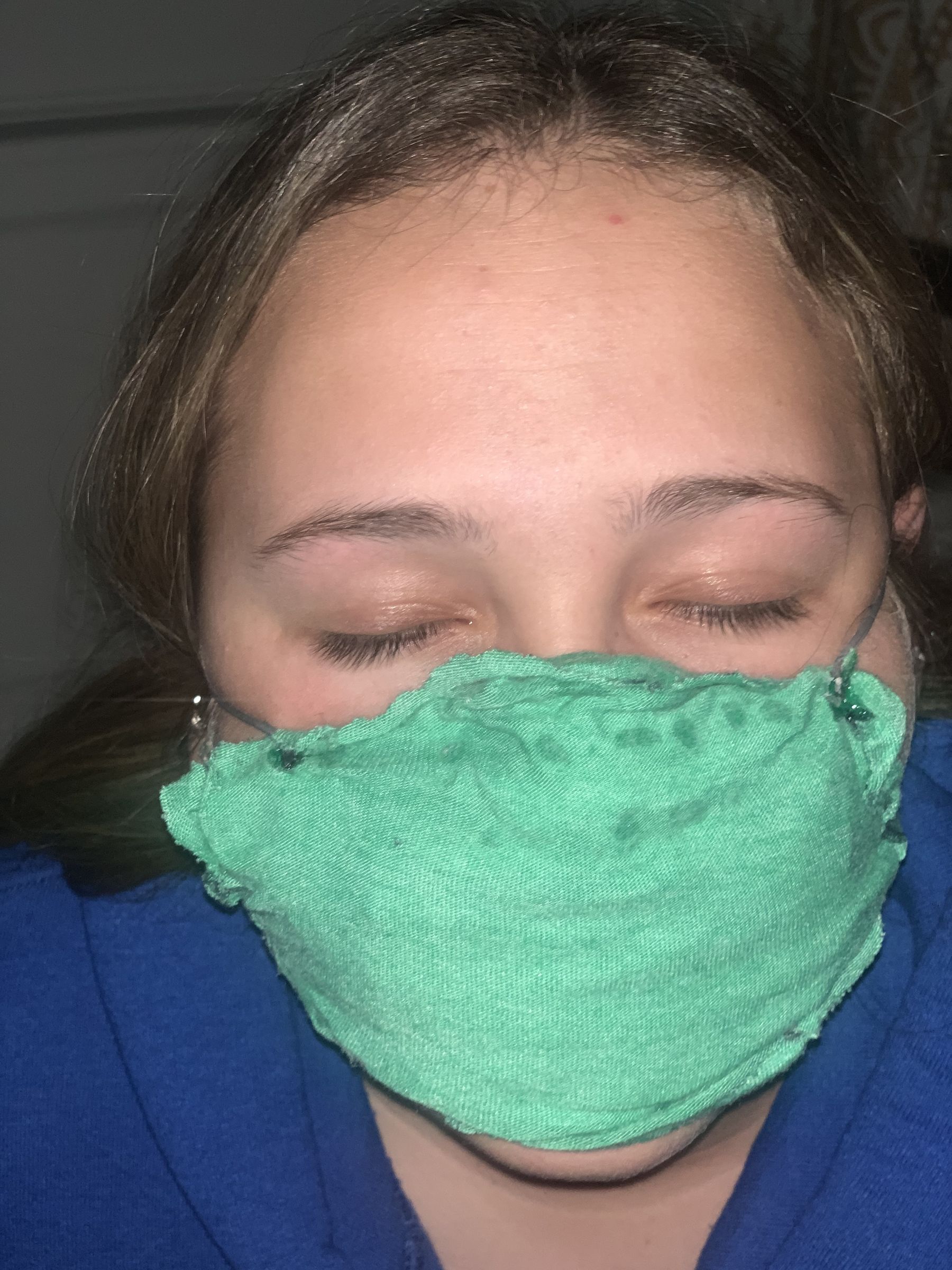 AtHome Cloth Mask 6 Steps Instructables