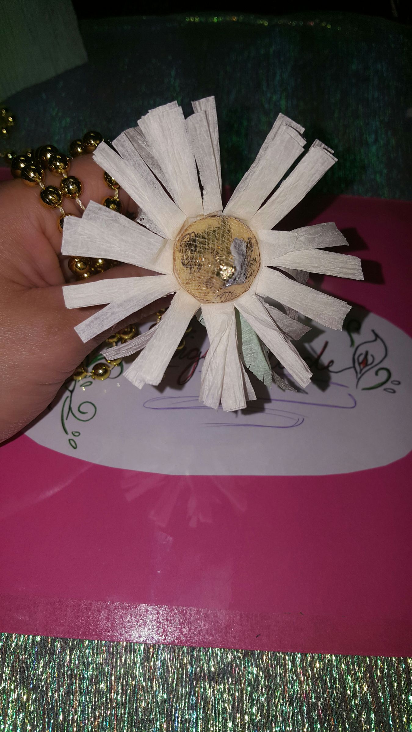 Hershey's Kiss Daisy