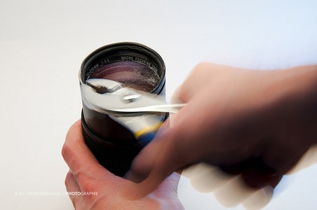 Bend the Filter-ring Back Into Shape.