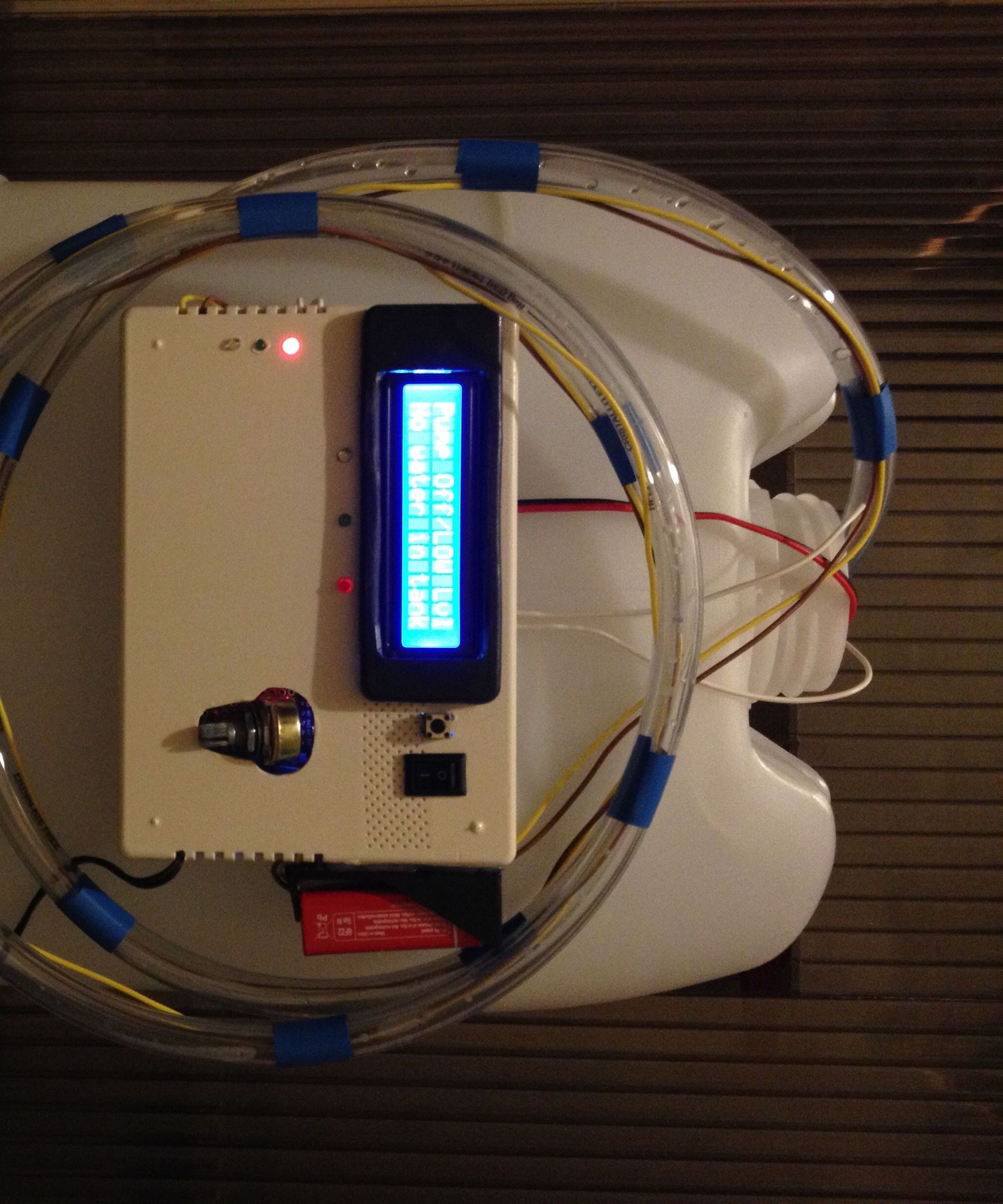 Arduino Controlled Pump for Draining Water