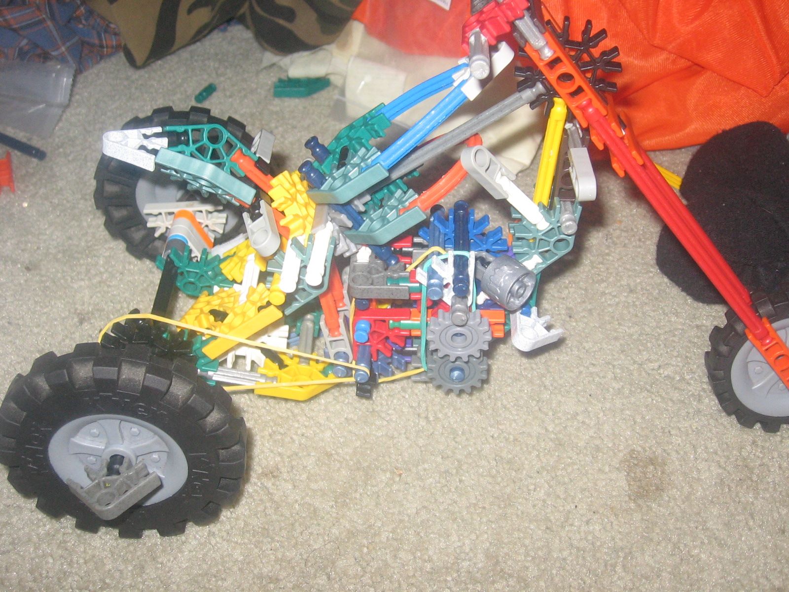k,nex 3 wheel chopper bike