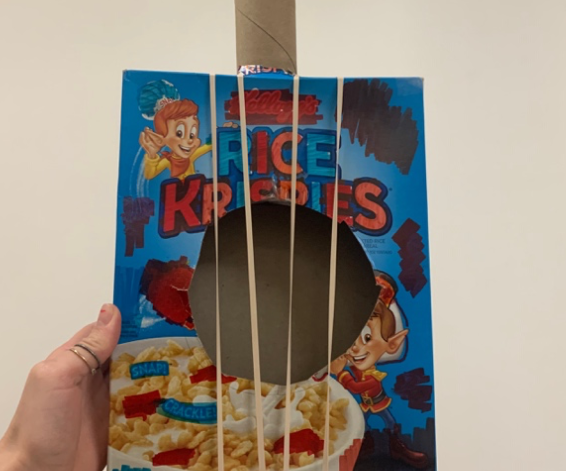 Cereal-Box Guitar