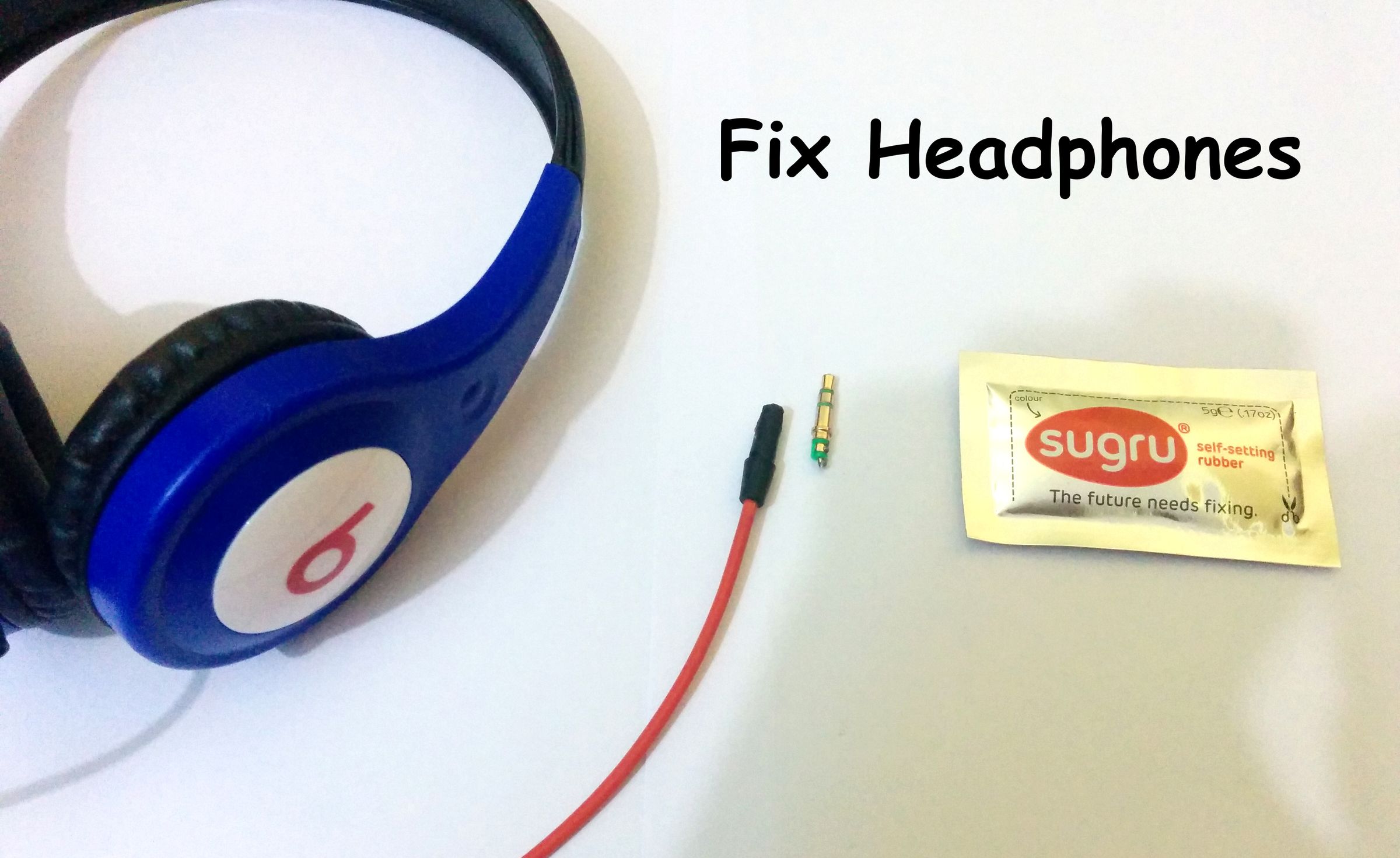 Fix Your Headphones Jack Using Sugru 3 Steps Instructables