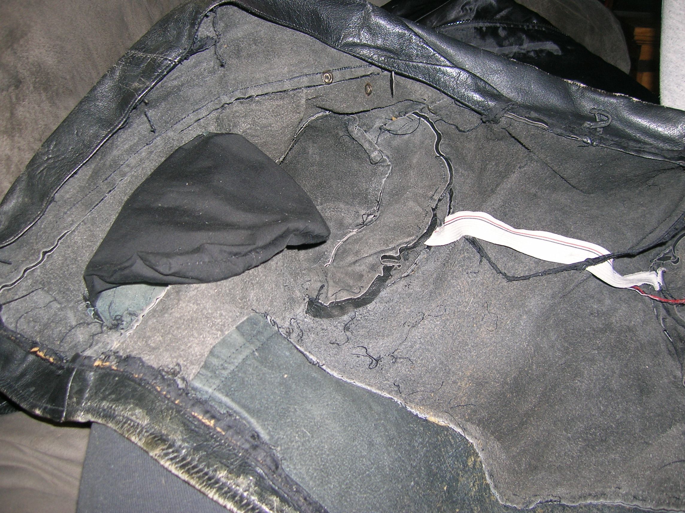 How to Repair a Leather Jacket by Hand 6 Steps Instructables