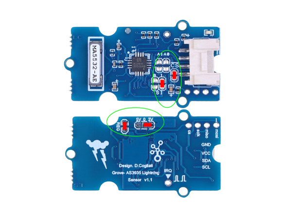 Grove Lightning Sensor AS3935 Prep