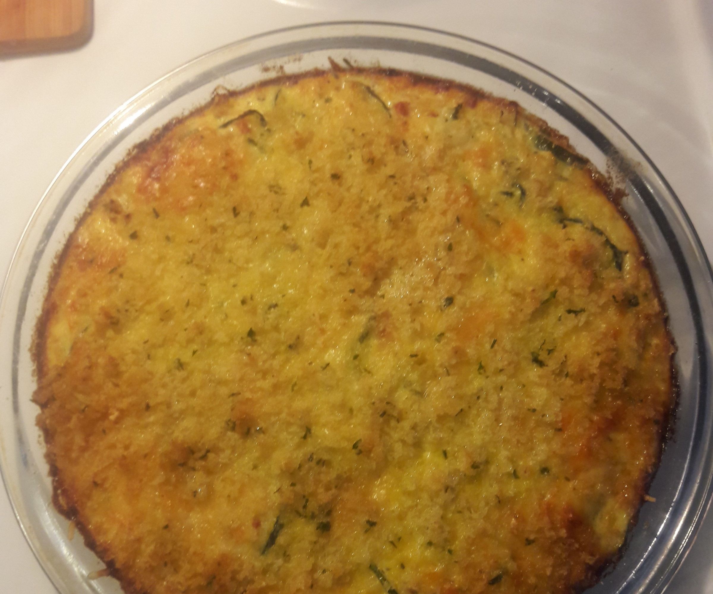 3-CHEESE CRUSTLESS ZUCCHINI QUICHE