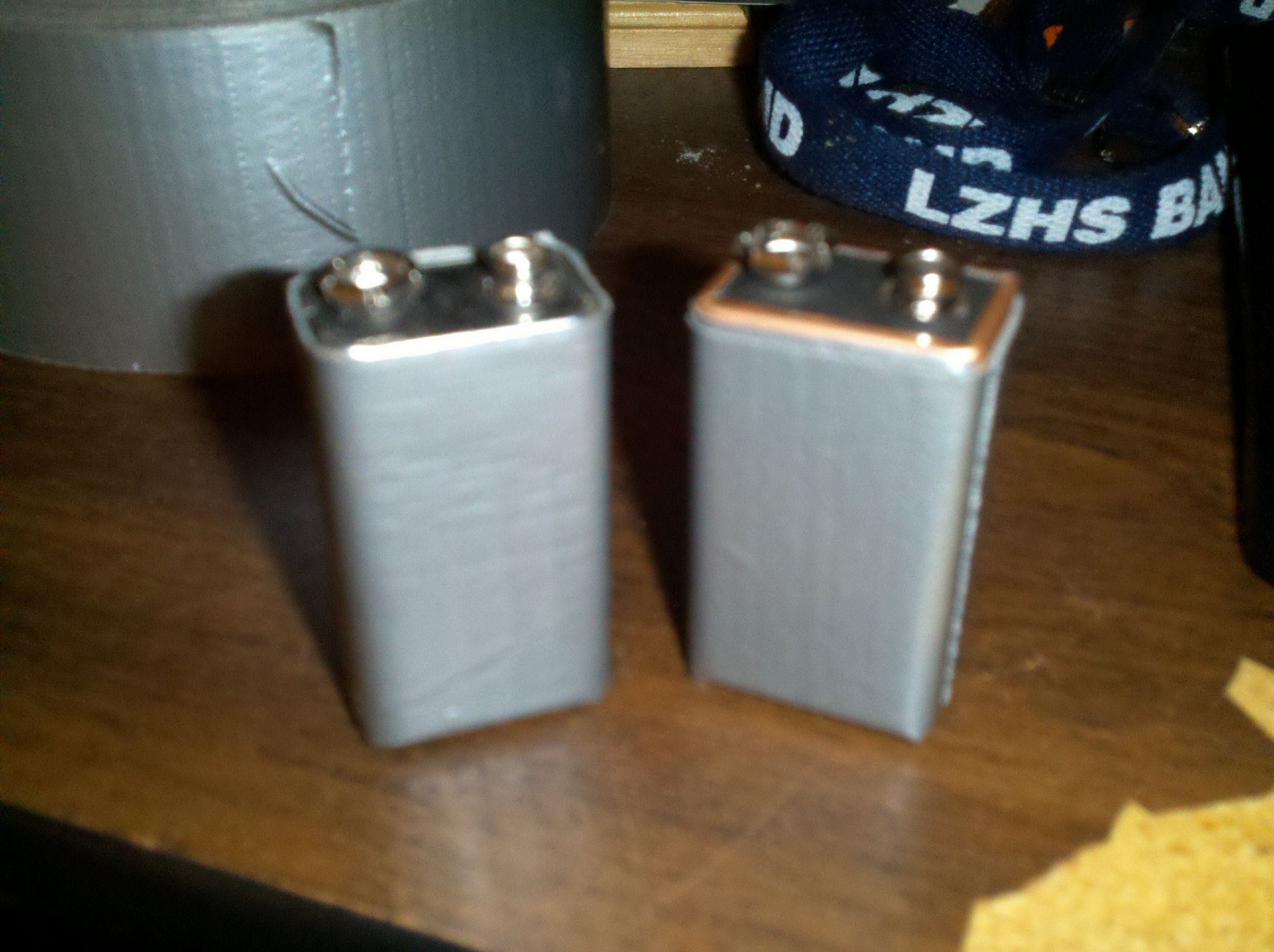 Improve 9v Batteries With Duct Tape! 5 Steps Instructables