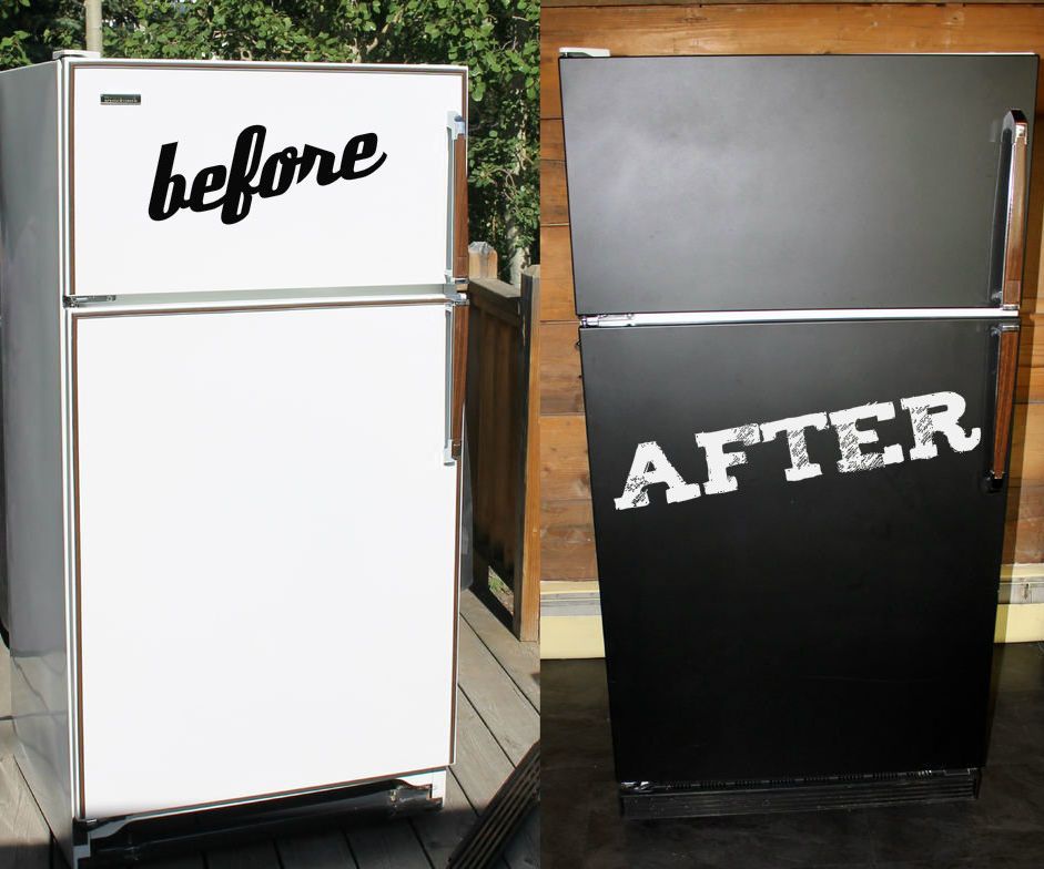 Chalkboard Fridge