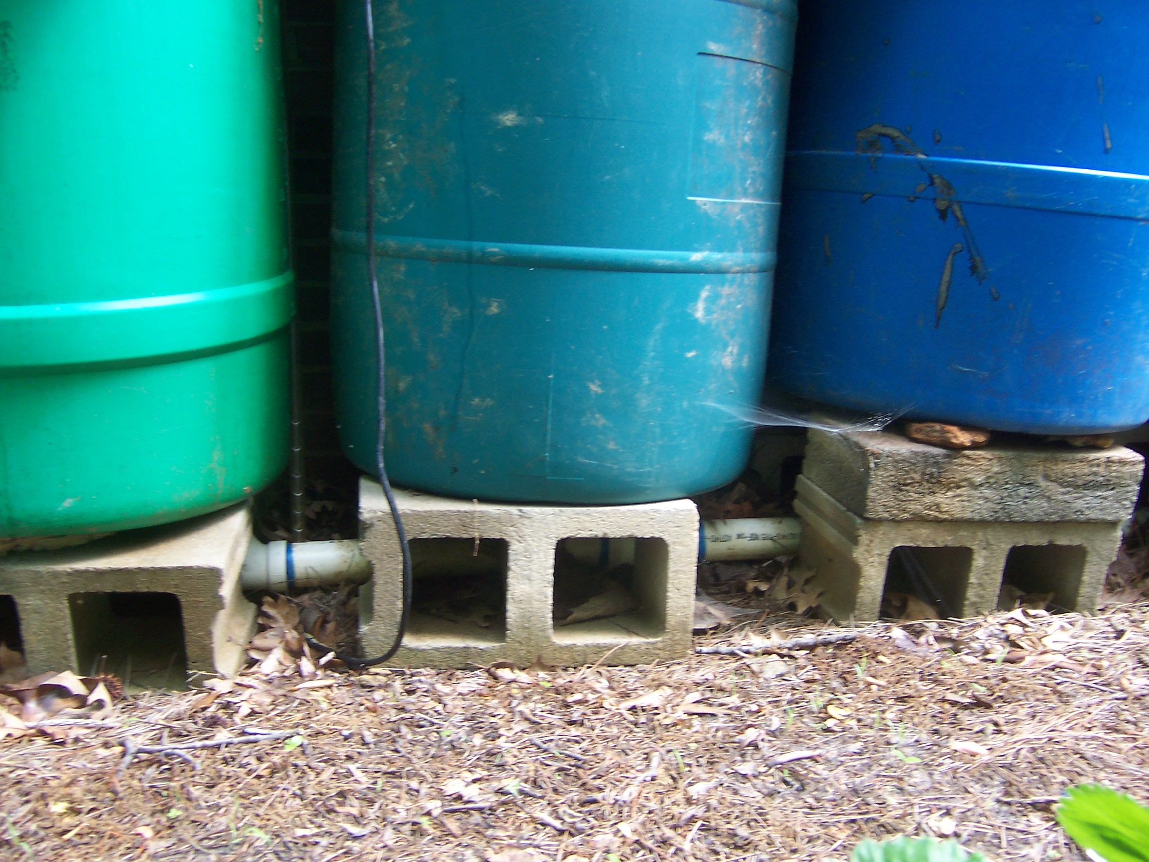 Multiple Rain Barrels Instructables