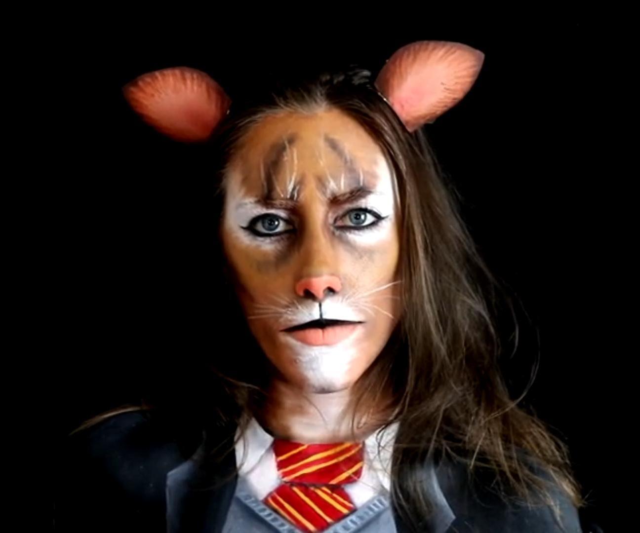 Hermione Granger As a Cat (BODY PAINT) 