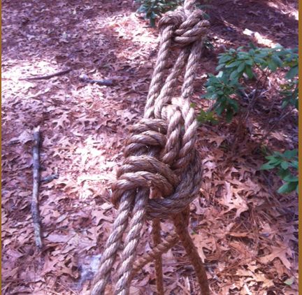 Rope Tackle for Pioneering Use  (Trucker's Hitch)