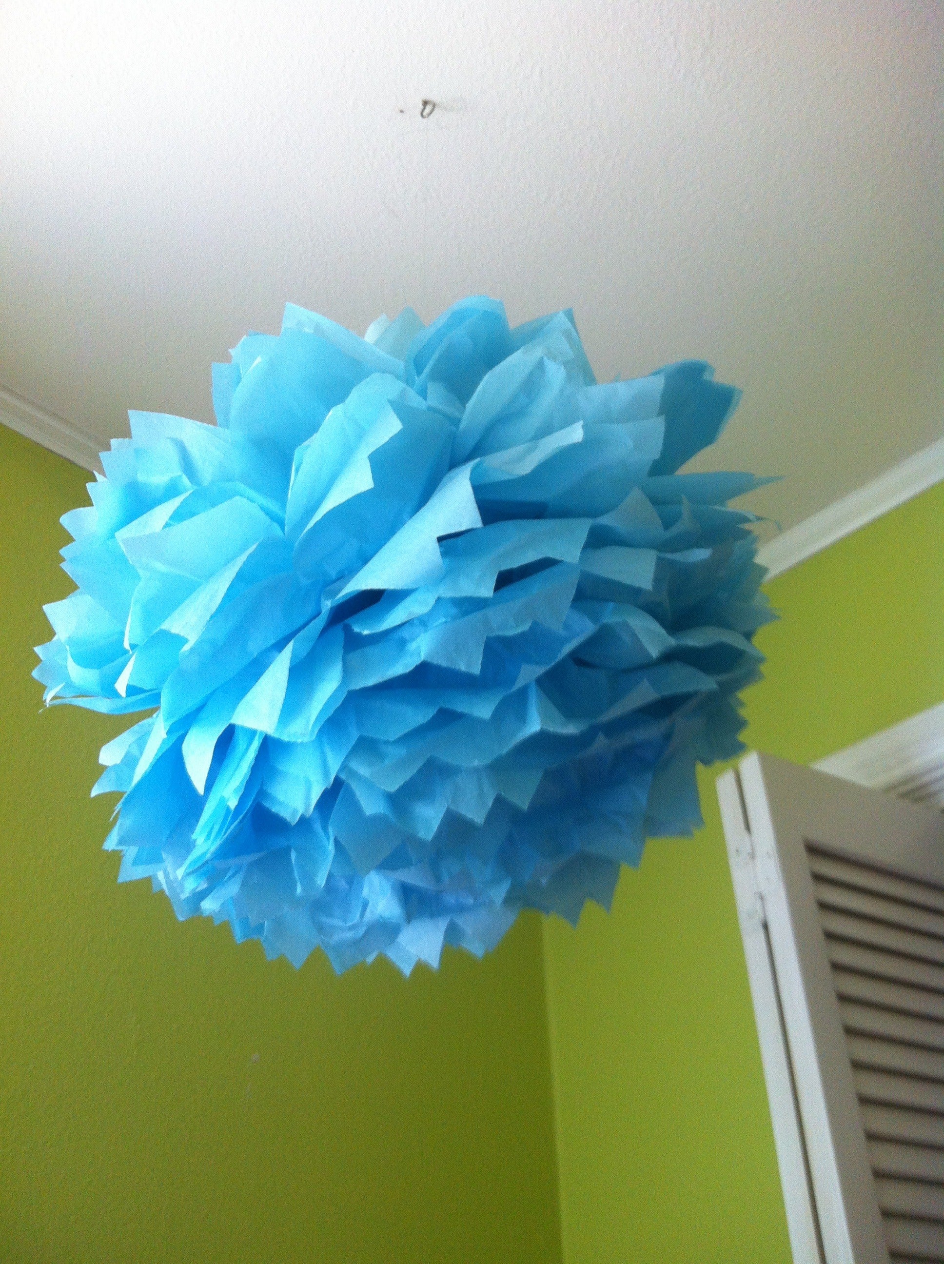 Tissue Paper Ball 6 Steps Instructables
