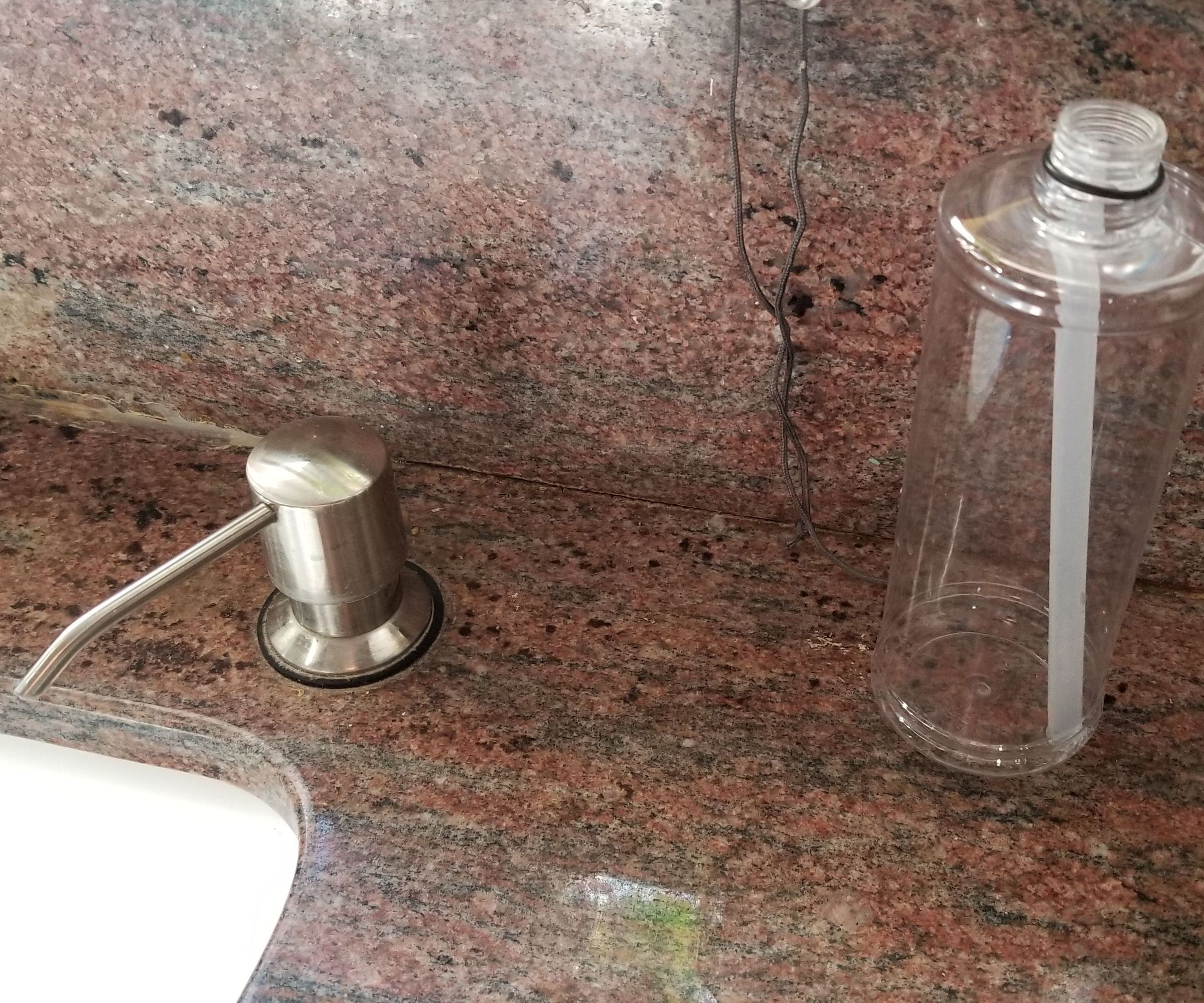 Kitchen Sink Soap Dispenser Upgrade