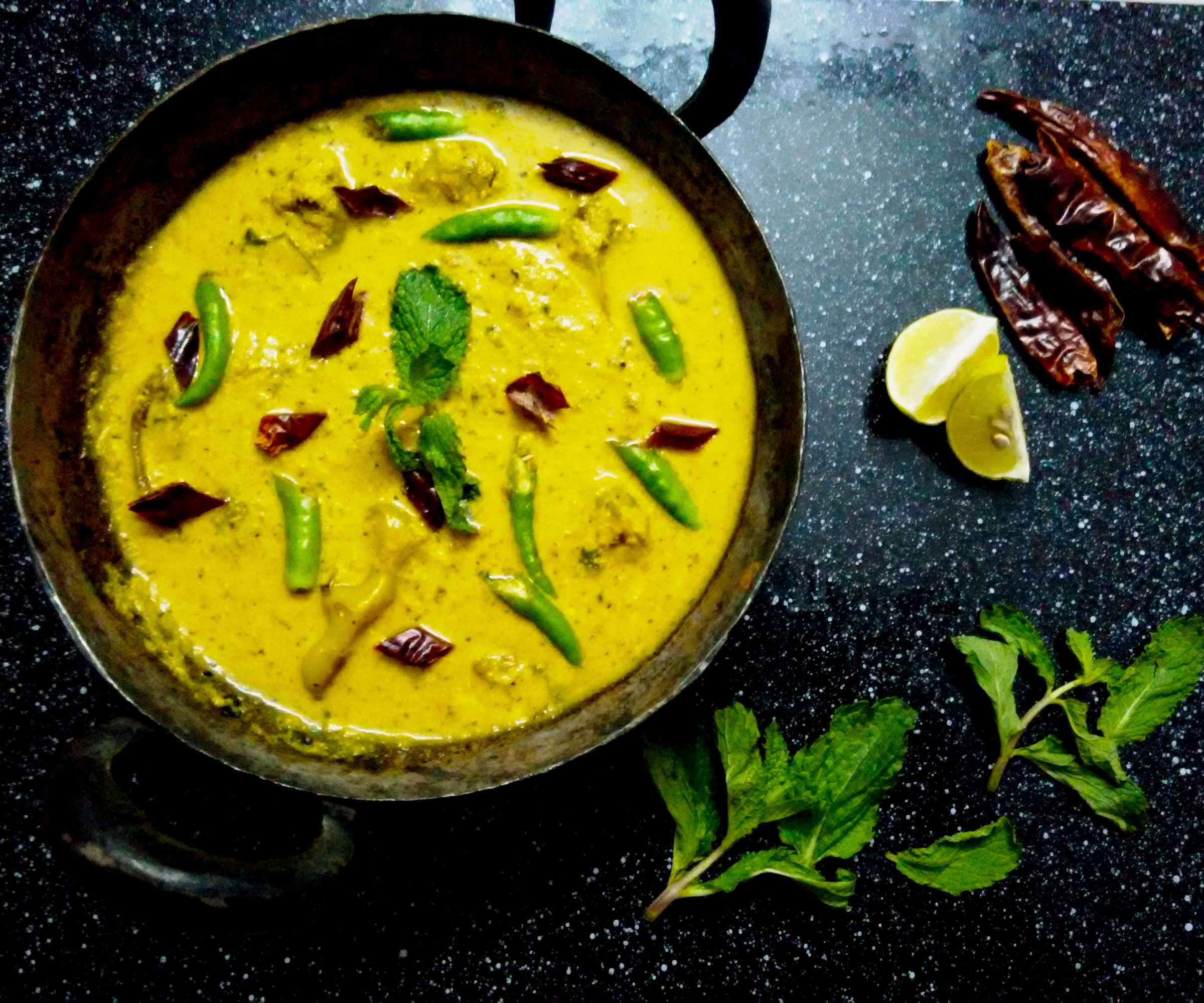 Green Hot Chilli Pepper Indian Curry