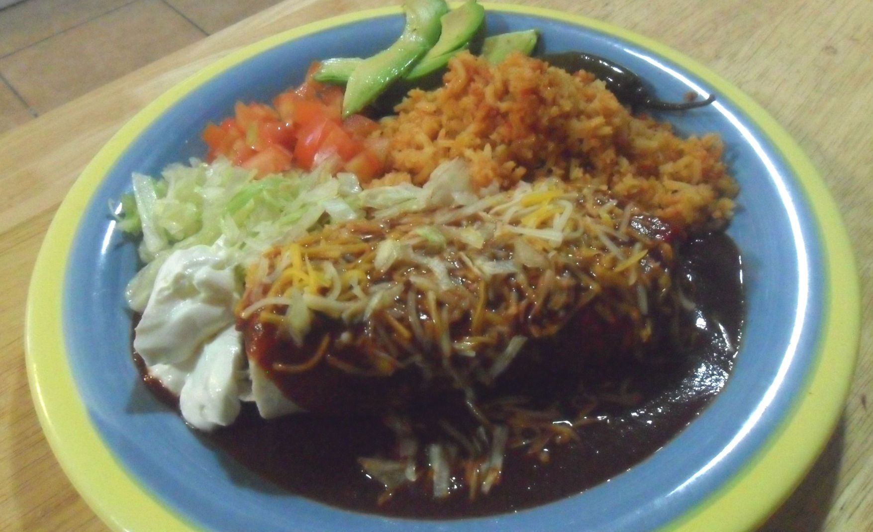 Mexican Fake Out: Bean Burritos Enchilada Style