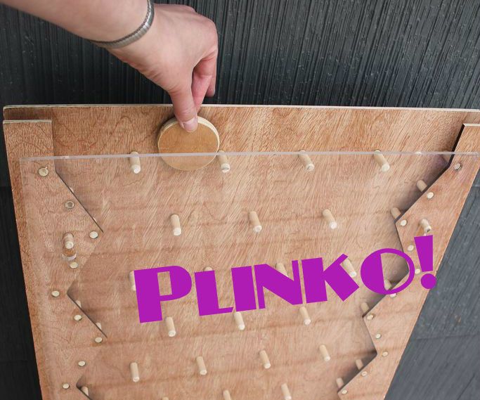 Laser Cut Plinko Game