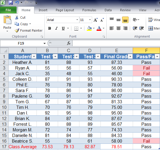 Microsoft Excel 2010 Basic Instructions for Beginners : 23 Steps ...