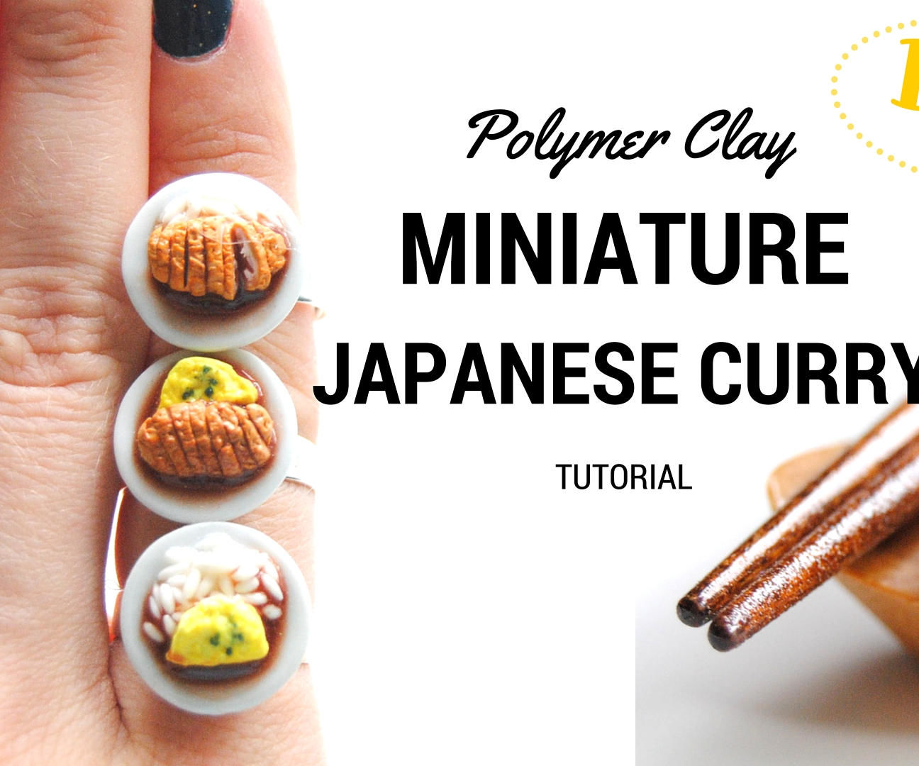 MINIATURE Polymer Clay Coco Curry, JAPANESE CURRY, I MISS JAPAN SERIES