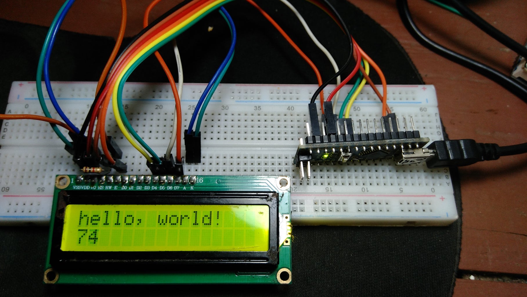 Liquid Cristal Display Using Arduno : 4 Steps - Instructables