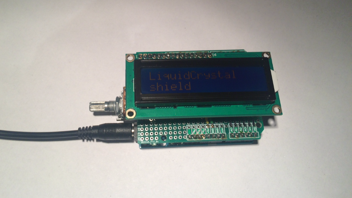 DIY Arduino LCD Shield