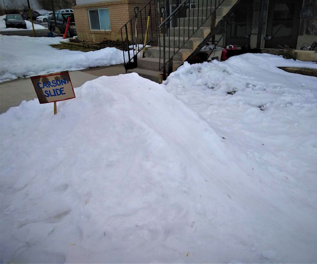 Snow Slide Ideas