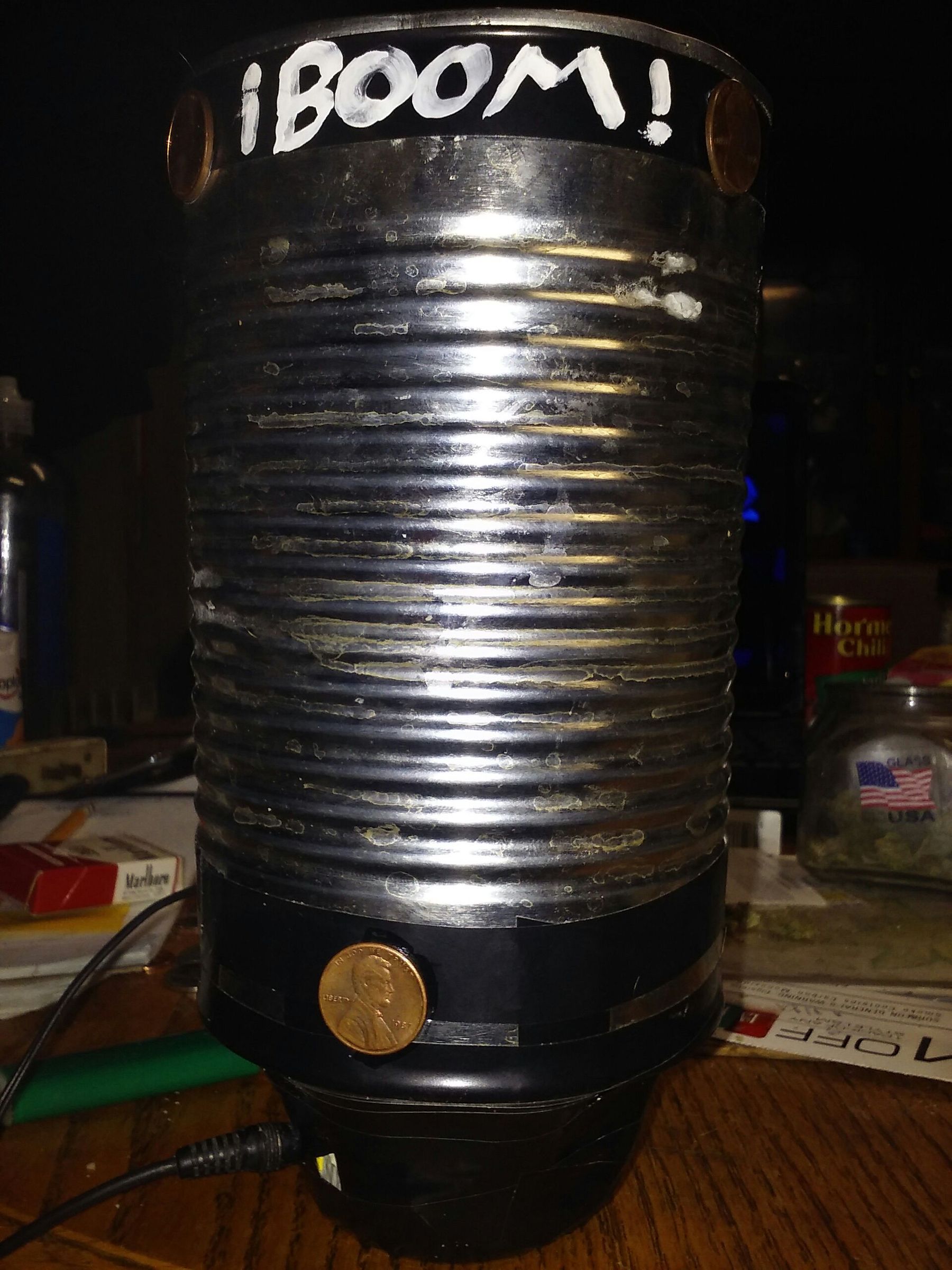 Make Small Bluetoorh Speaker(really Any Soeaker) ALOT Louder/rumbler(surrond Sound Quality).