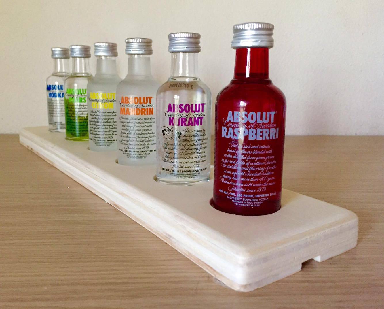 Mini Vodka Bottles Holder With LEDs 11 Steps (with Pictures) Instructables