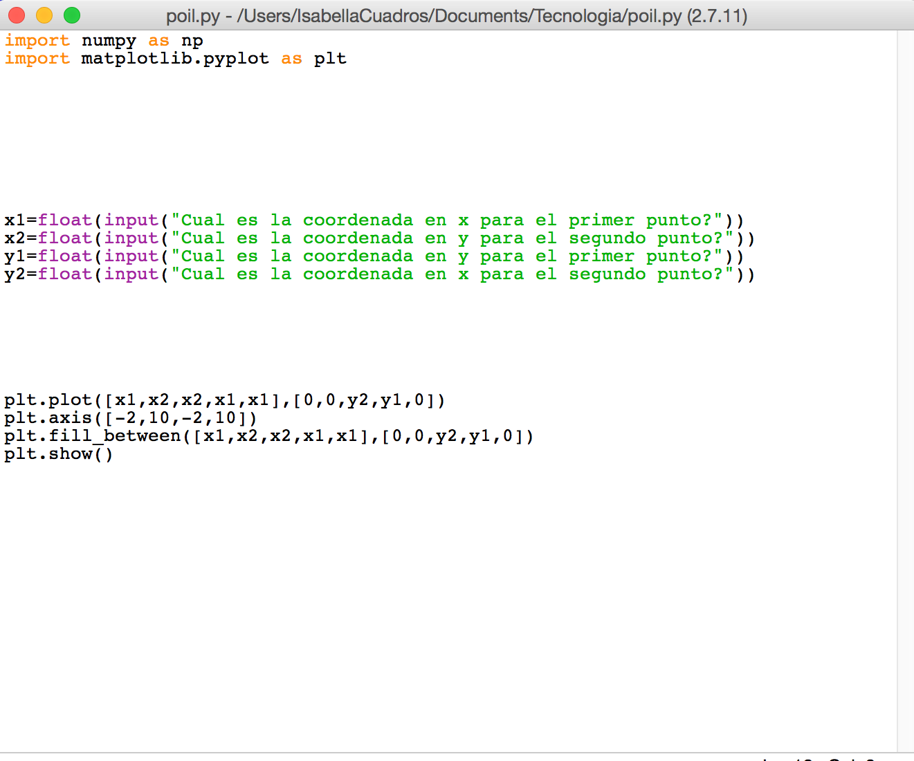 Como Encontrar El Area De Un Trapecio En Python