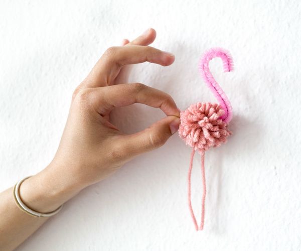 Pom Pom Flamingos