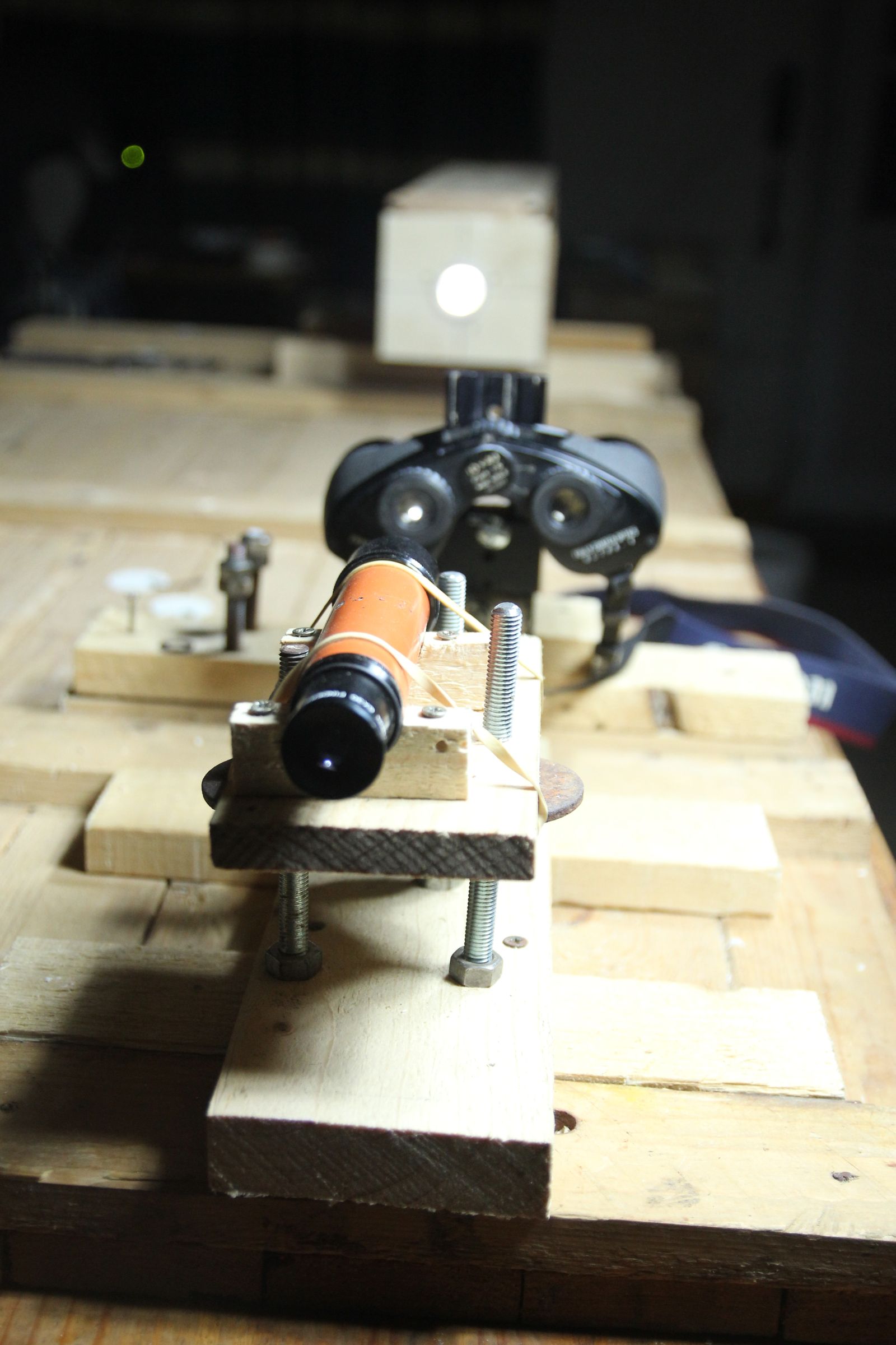 Kitchen Table Binocular Collimation 6 Steps (with Pictures