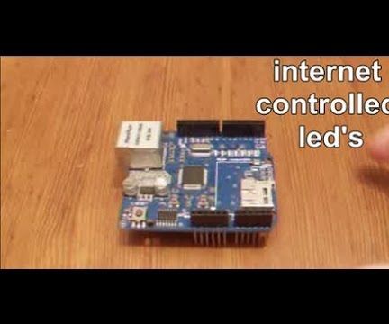 Internet Controlled Led's