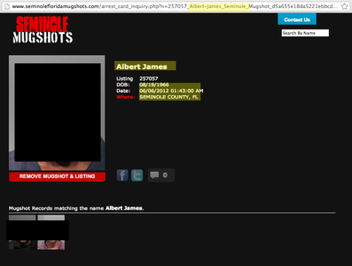 Mugshot Removal Guide