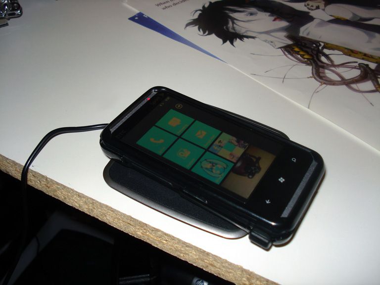 Powermat Your Phone (in This Case My HTC Arrive)