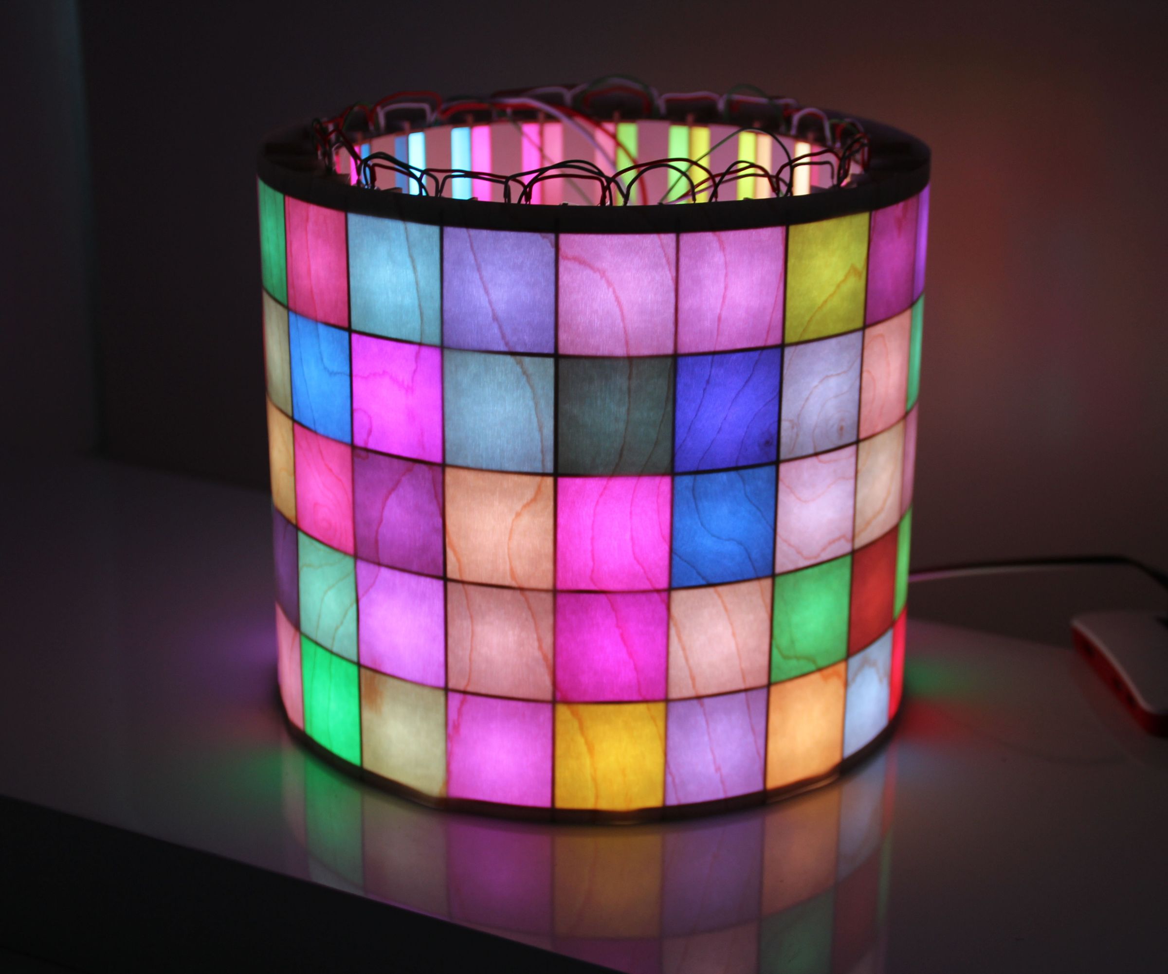LED Matrix Cylinder